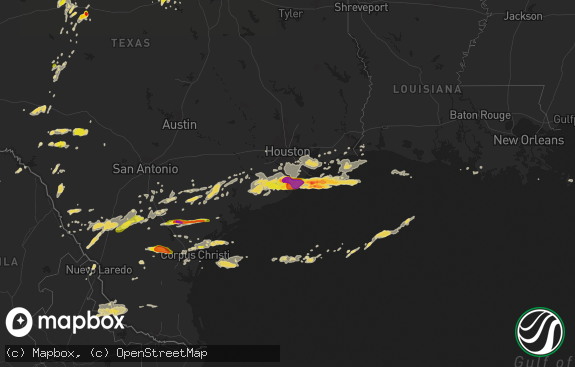 Hail map preview on 04-17-2015