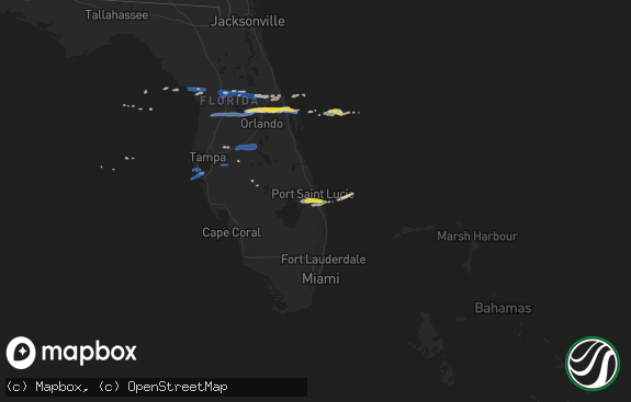 Hail map preview on 04-20-2020