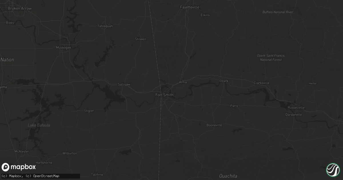 Hail map in Grandview, TX on April 20, 2023