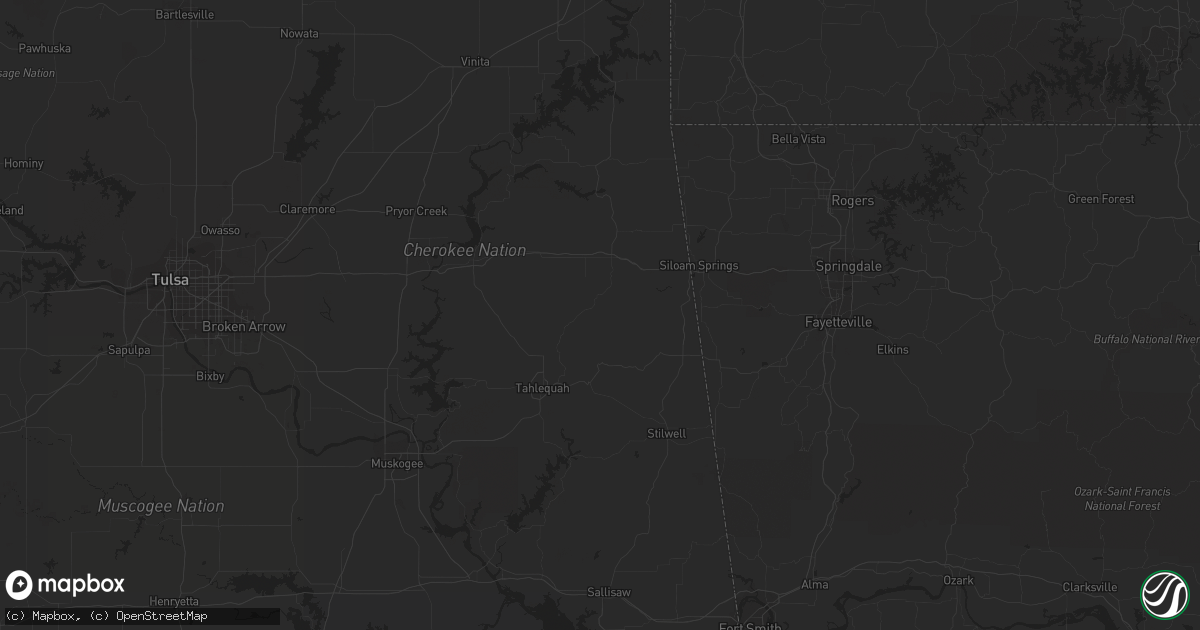 Hail map in Keokuk, IA on April 20, 2023