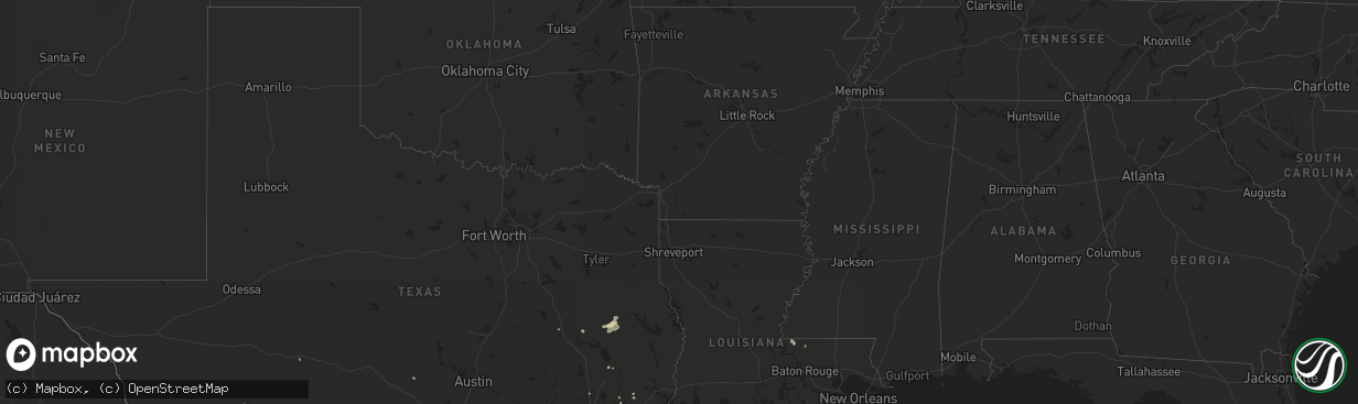 Hail map in Illinois on April 21, 2016