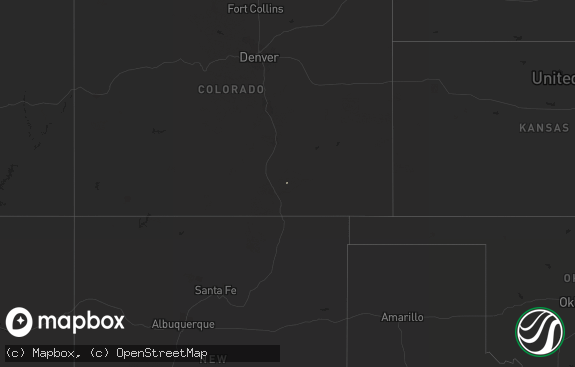 Hail map preview on 04-22-2014