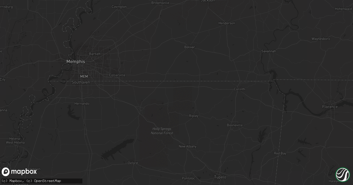 Hail map in Bladenboro, NC on April 22, 2023