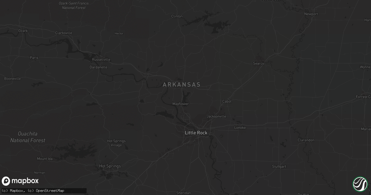 Hail map in Decatur, TX on April 23, 2011