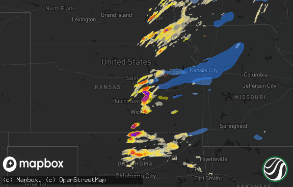 Hail map preview on 04-23-2026