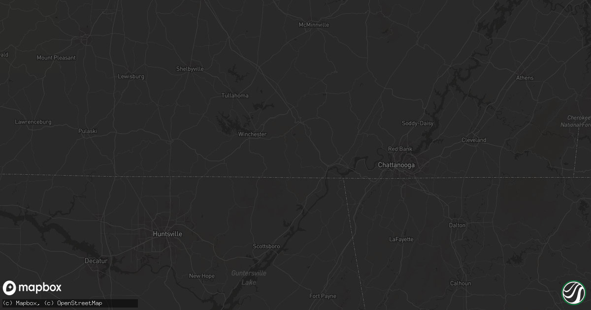 Hail map in Jeanerette, LA on April 24, 2013