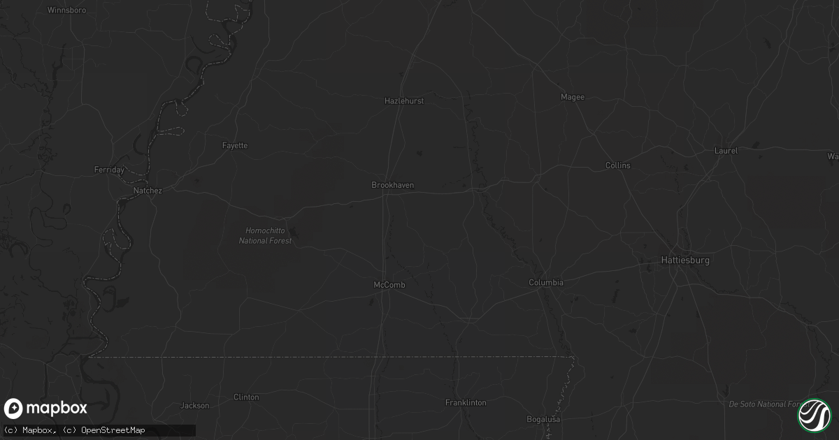 Hail map in Livingston, TX on April 25, 2011