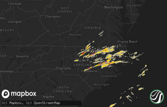 Hail map preview on 04-25-2014