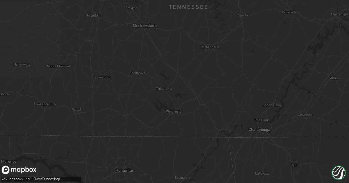 Hail map in West Monroe, LA on April 26, 2011