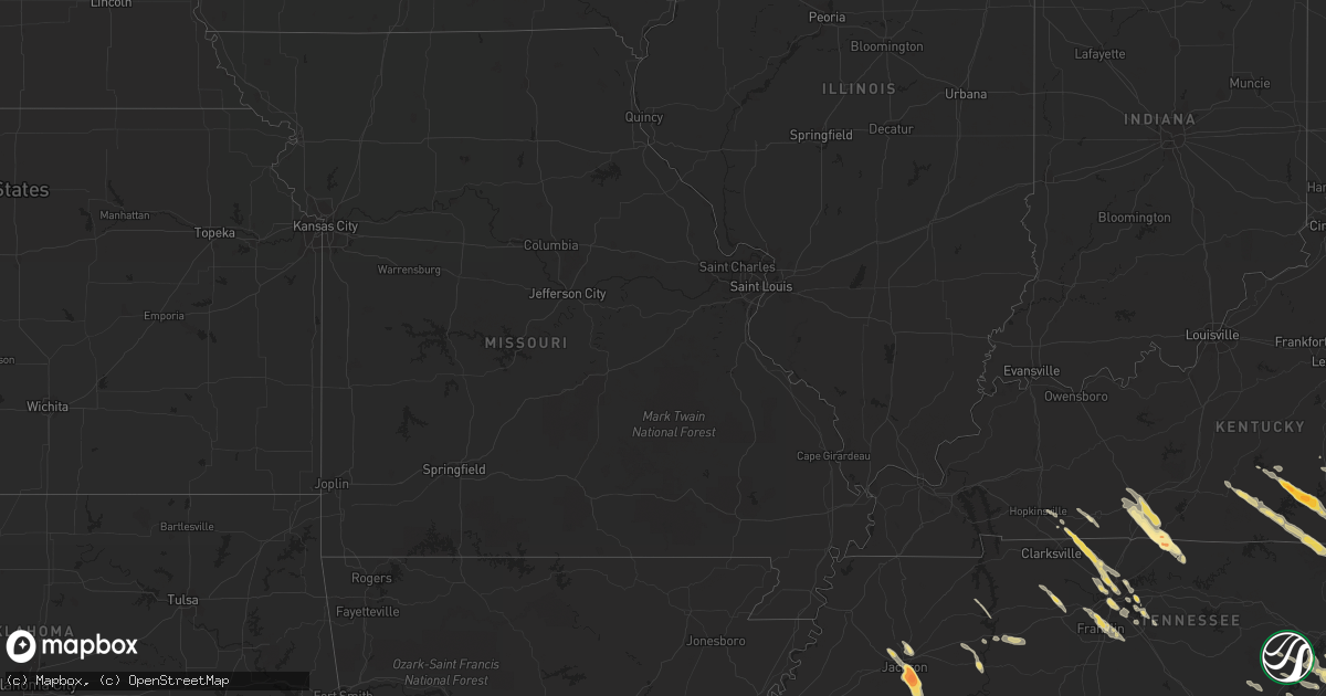 Hail map in Kansas on April 26, 2012