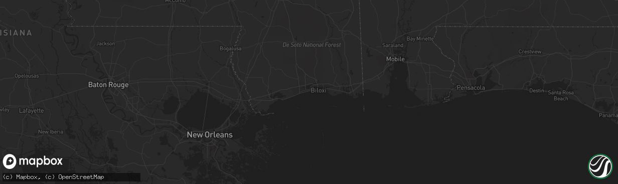 Hail map in Arp, TX on April 26, 2023