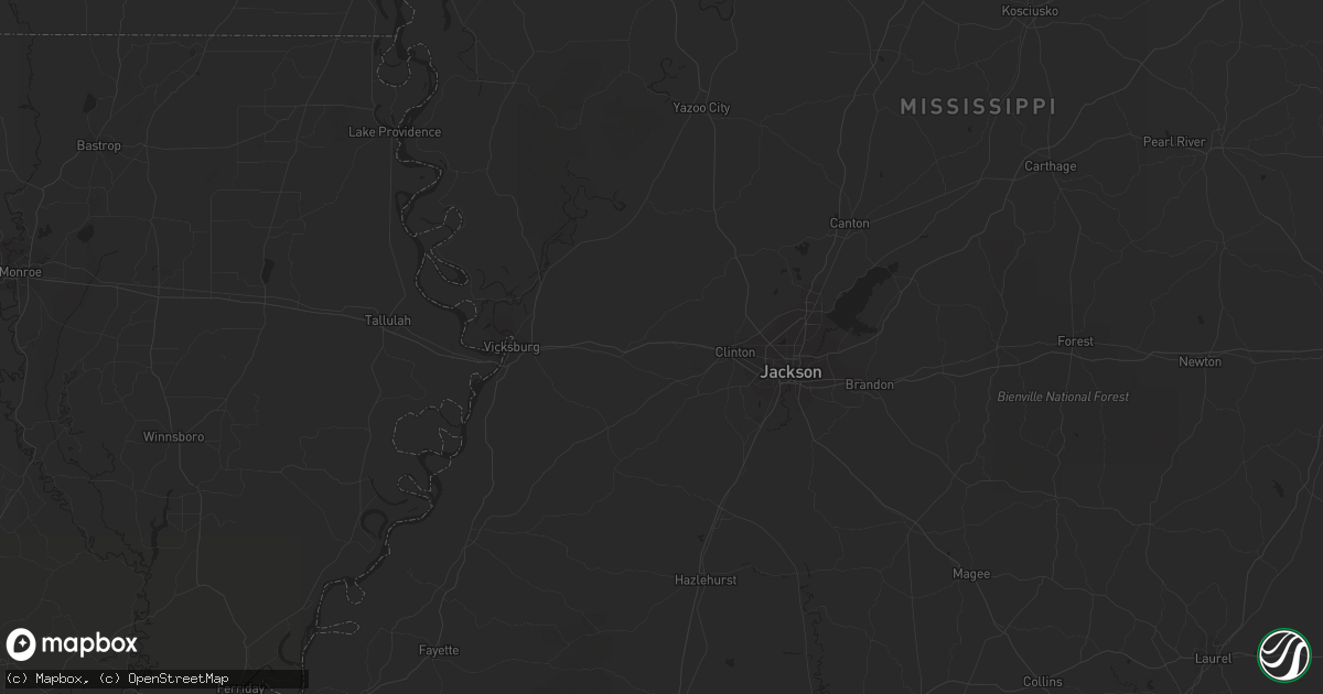 Hail map in Carbon, TX on April 26, 2023