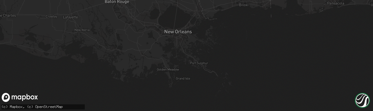 Hail map in Fort Pierce, FL on April 26, 2023