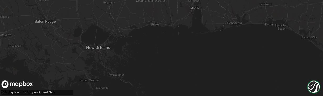 Hail map in Pooler, GA on April 26, 2023