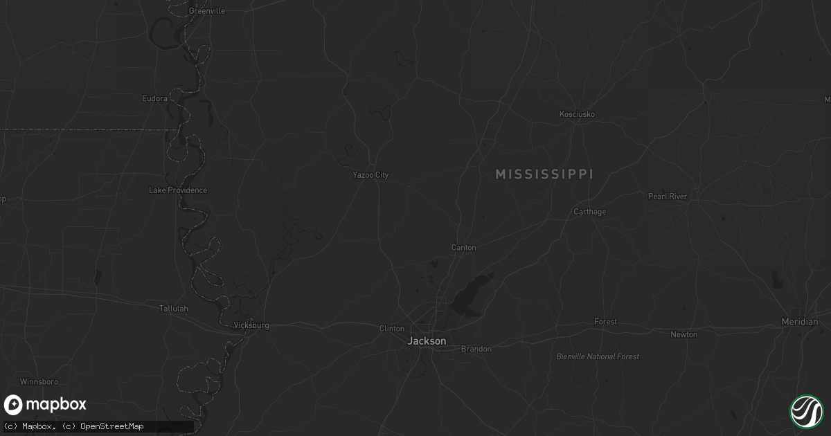 Hail map in Springfield, GA on April 26, 2023
