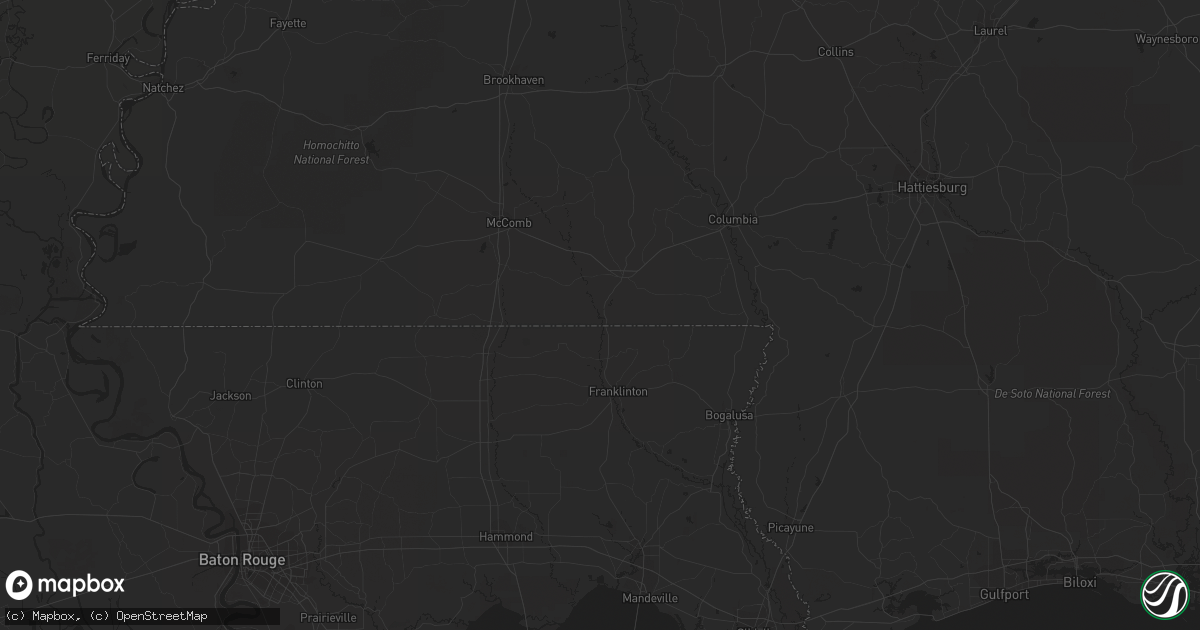 Hail map in Tuscola, TX on April 26, 2023
