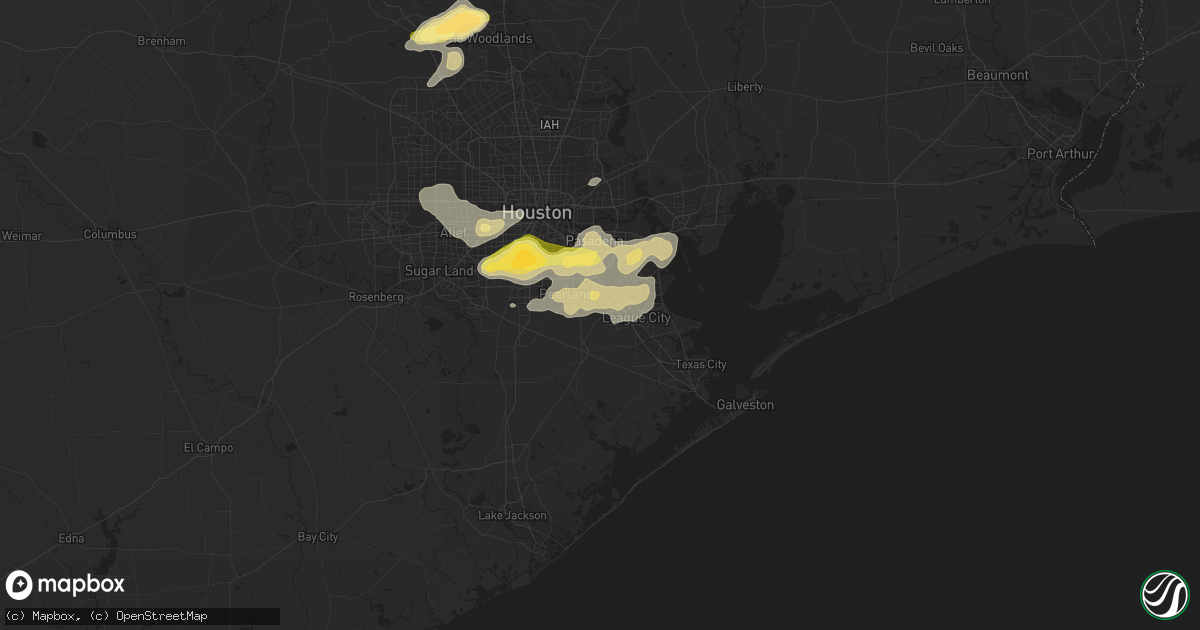 Hail map in Friendswood, TX on April 27, 2013