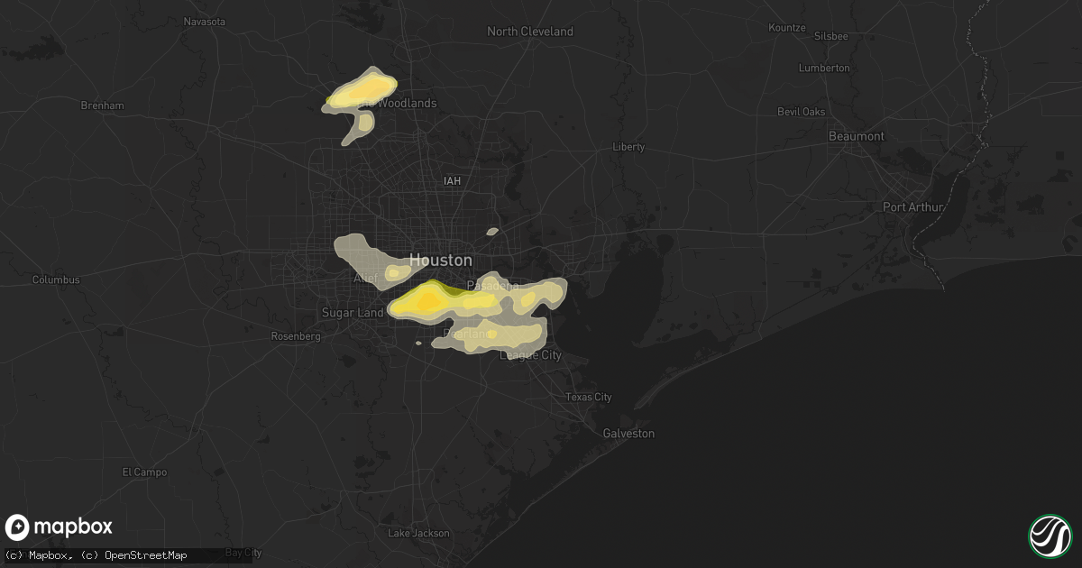 Hail map in La Porte, TX on April 27, 2013