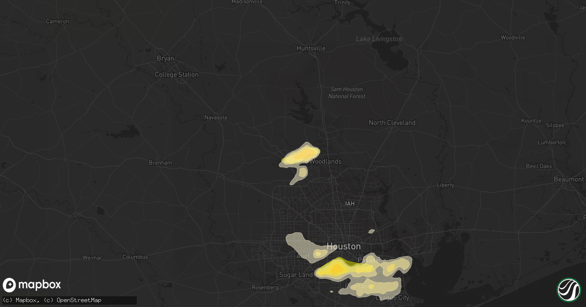 Hail map in Magnolia, TX on April 27, 2013