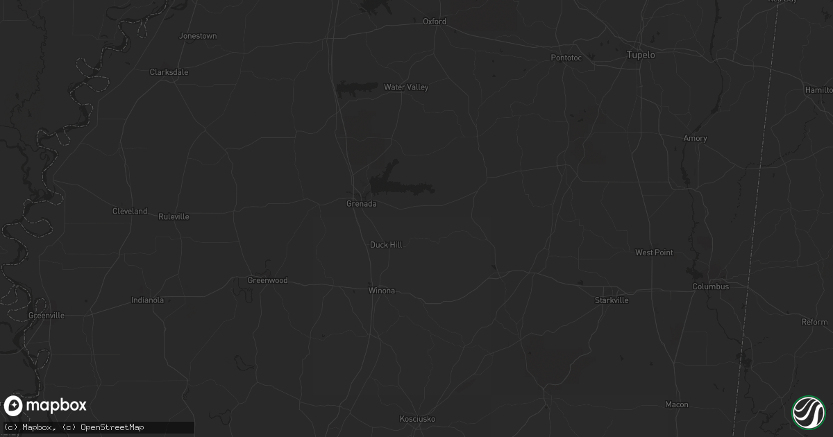Hail map in Jonesboro, TX on April 28, 2023