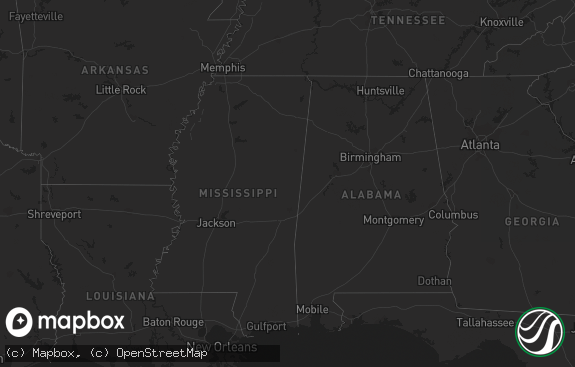 Hail map preview on 04-29-2011