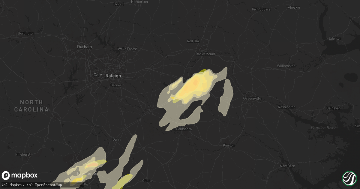 Hail map in Lucama, NC on April 29, 2014