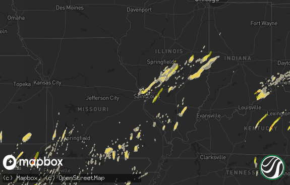 Hail map preview on 04-29-2017