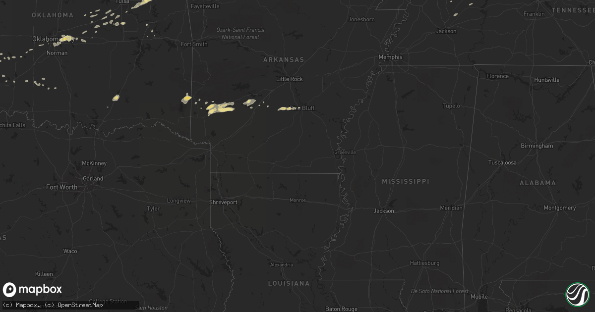 Hail map in North Carolina on April 30, 2012