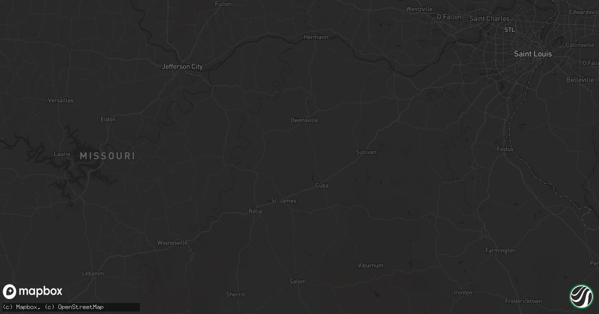 Hail map in Morrisville, NC on April 30, 2015