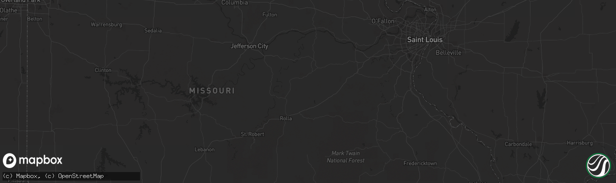 Hail map in Sterling, CO on April 30, 2015