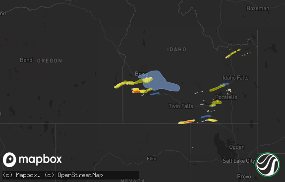 Hail map preview on 04-30-2020