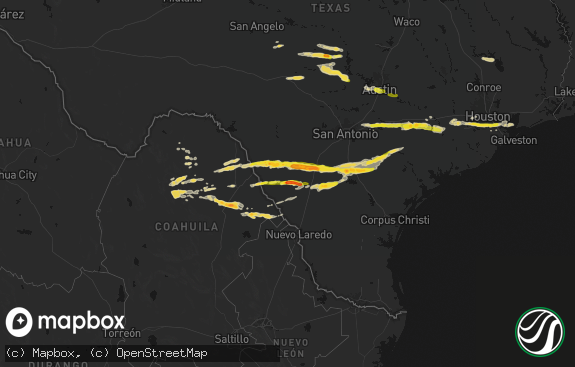 Hail map preview on 04-30-2026