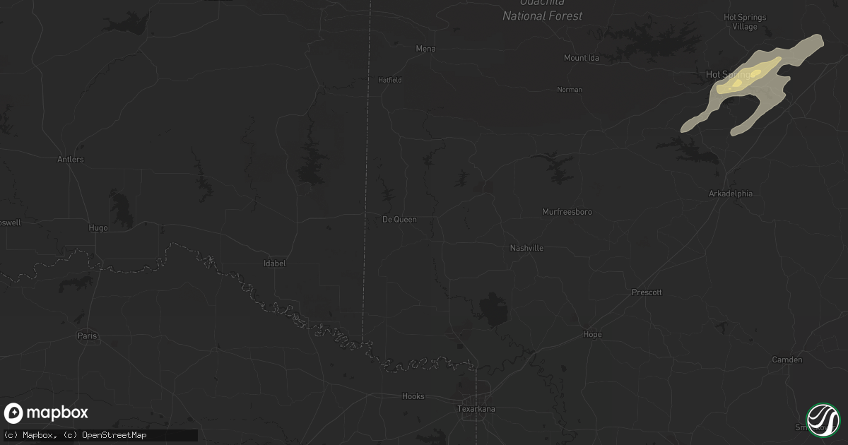 Hail map in Arlington, TN on May 1, 2011