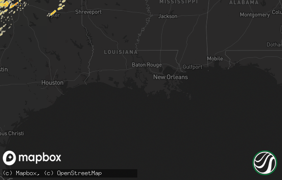 Hail map preview on 05-01-2011