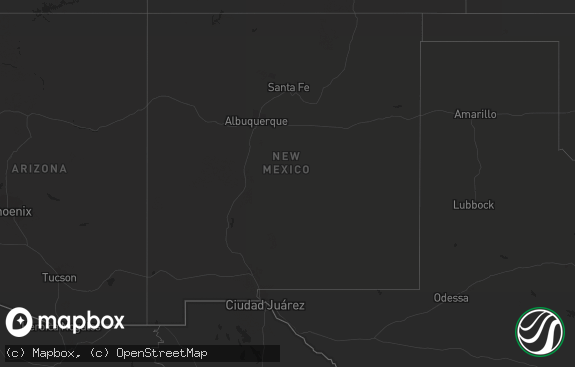 Hail map preview on 05-01-2021