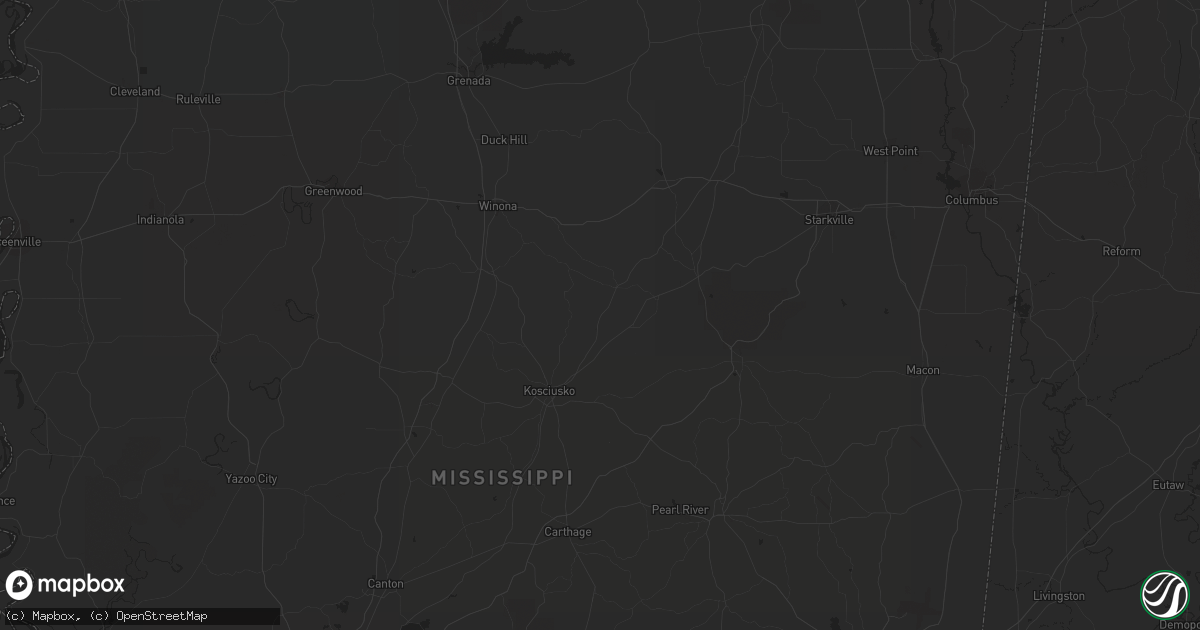 Hail map in Hohenwald, TN on May 2, 2011