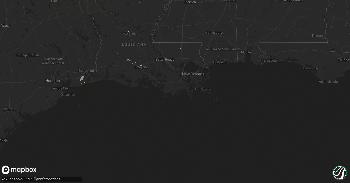 Hail map on May 2, 2011