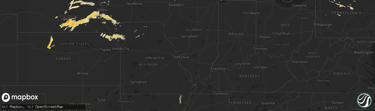 Hail map in Iowa on May 2, 2012