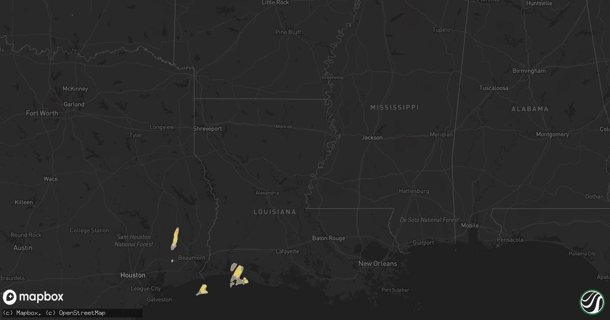 Hail map on May 2, 2017