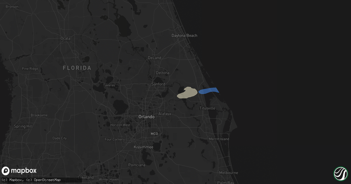 Hail map in Geneva, FL on May 2, 2026