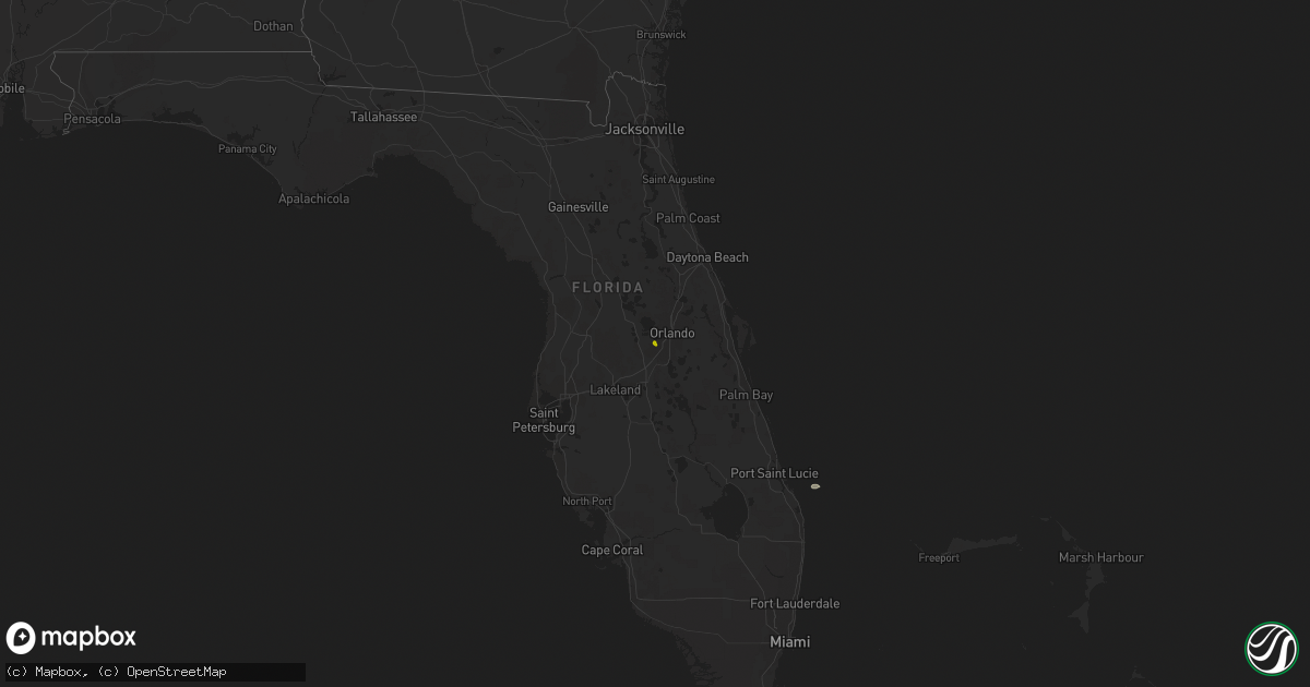 Hail map on May 3, 2013