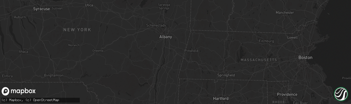 Hail map in Old Chatham, NY on May 3, 2025