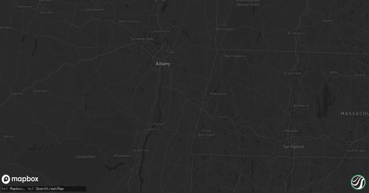 Hail map in Old Chatham, NY on May 3, 2025