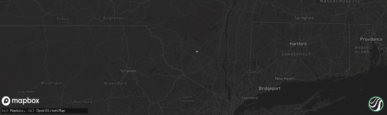 Hail map in Wurtsboro, NY on May 3, 2025