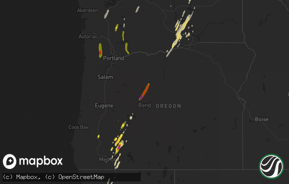 Hail map preview on 05-04-2017