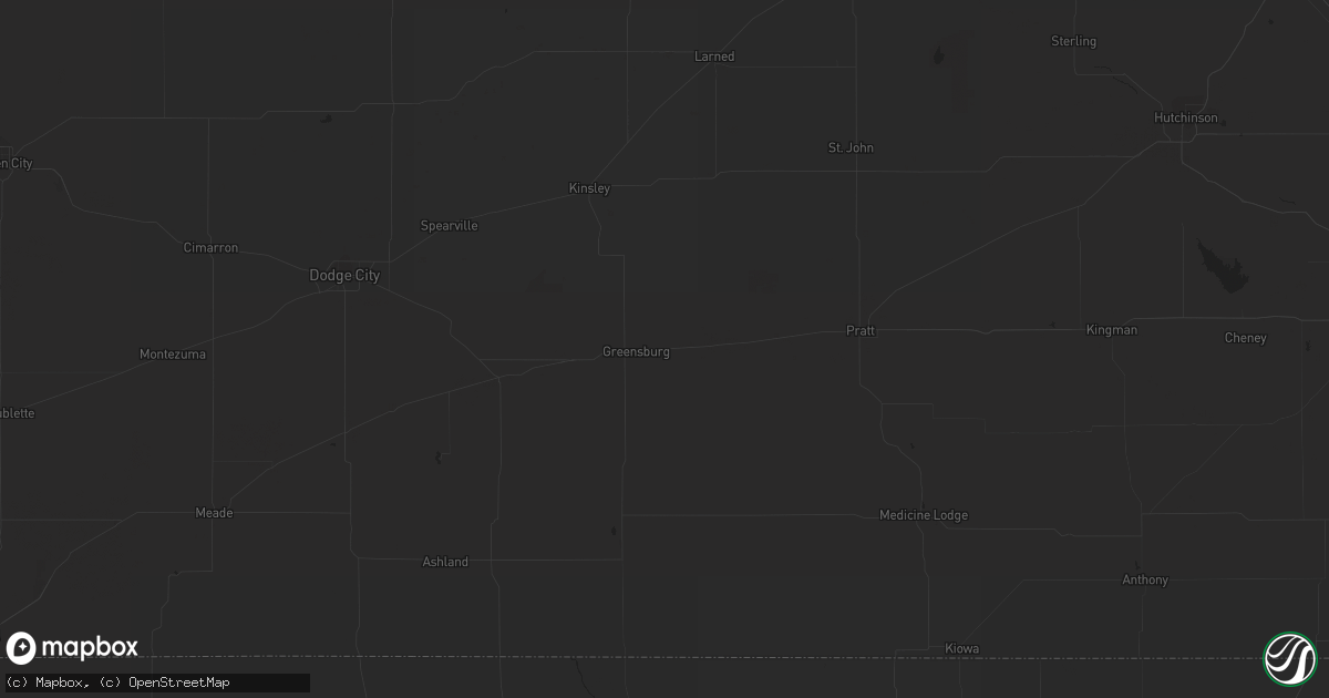 Hail map in Holliday, TX on May 4, 2023
