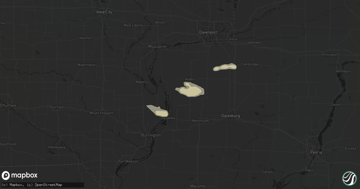 Hail map in Seaton, IL on May 4, 2026