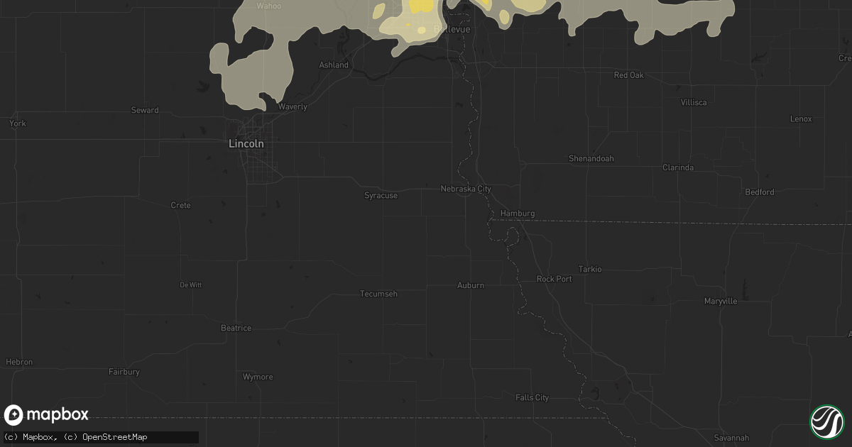 Hail map in Columbia, TN on May 5, 2012