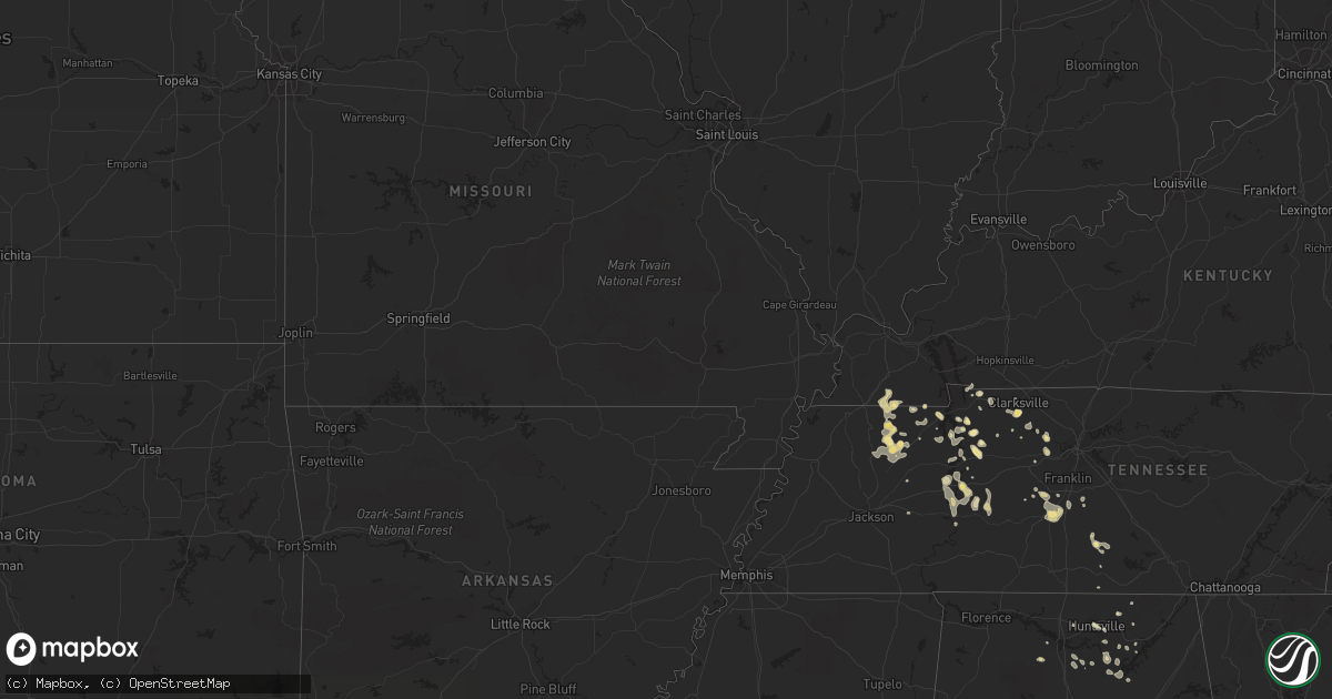 Hail map in Iowa on May 5, 2012