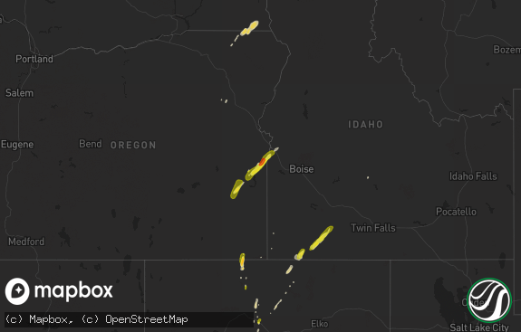 Hail map preview on 05-05-2017